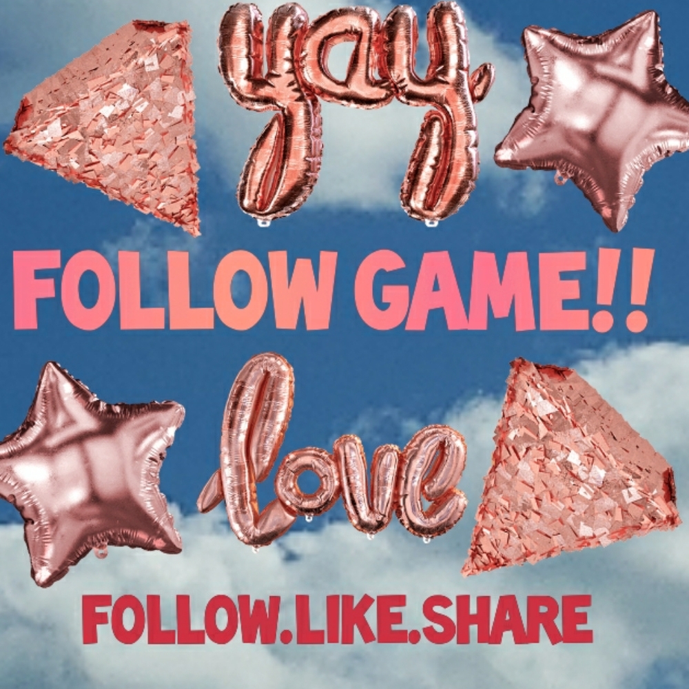 💜MY FIRST FOLLOW GAME!!!💜